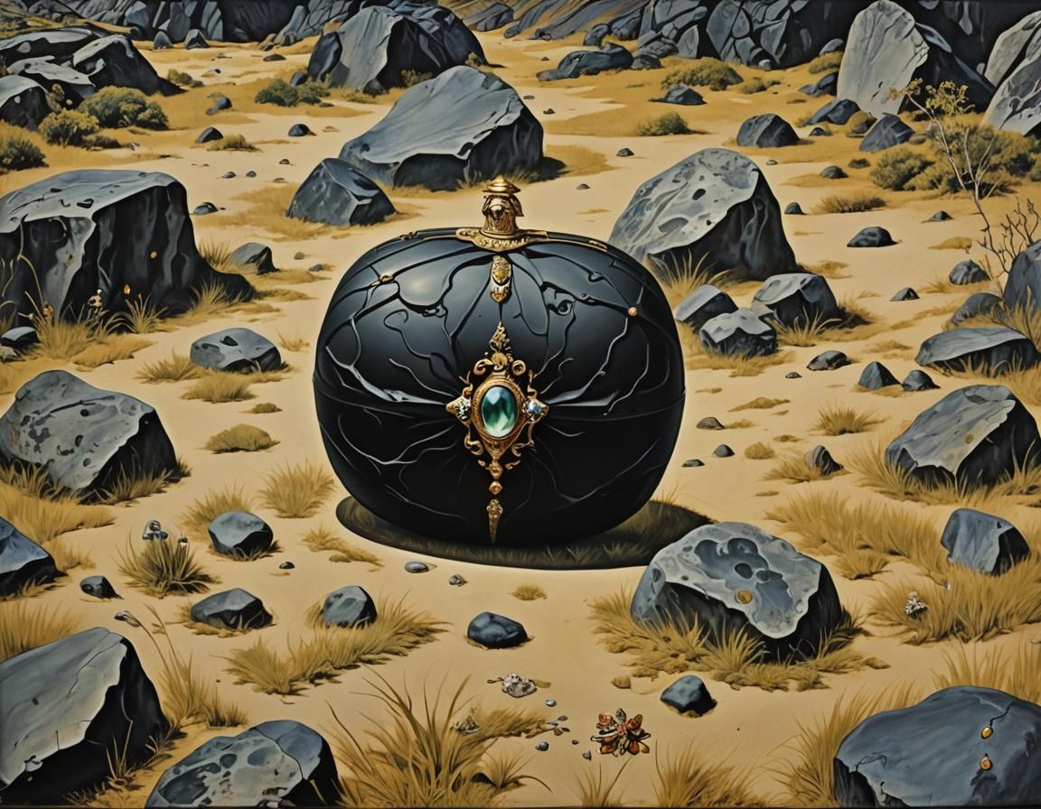 Surreal Elven Figure in Mexican Landscape