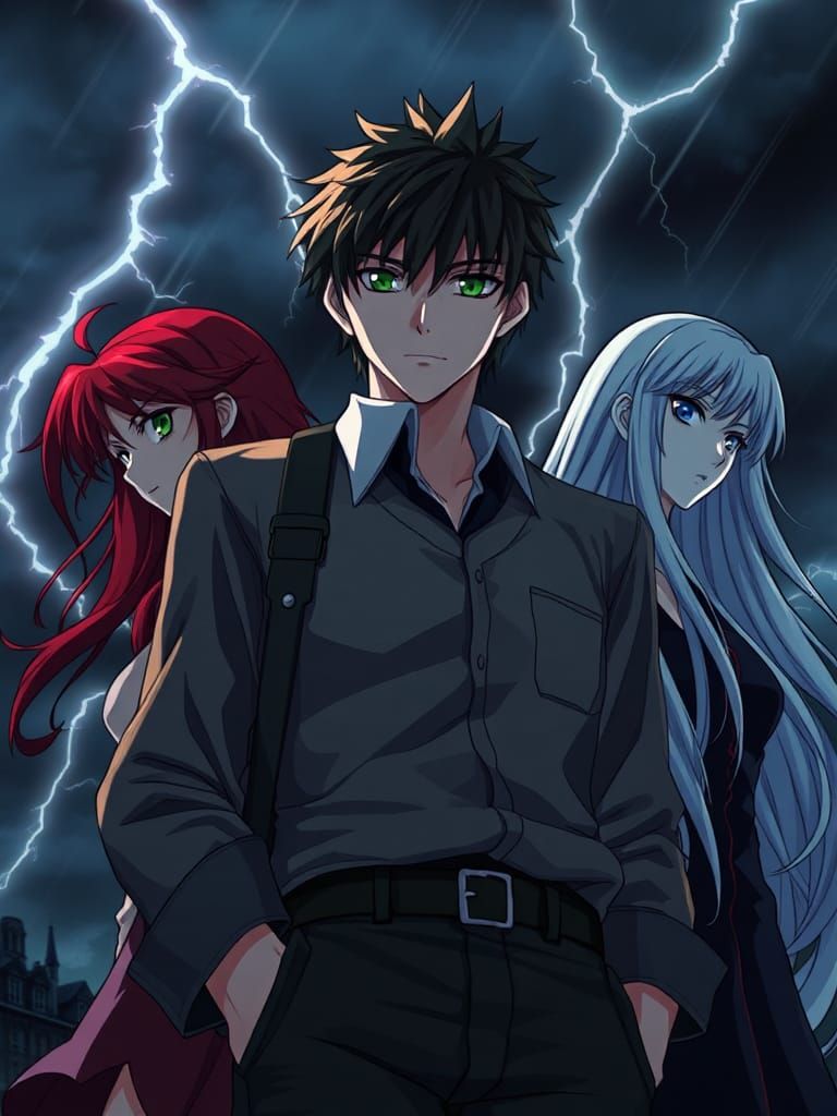 Rosario + Vampire Academy: Cinematic Poster Art