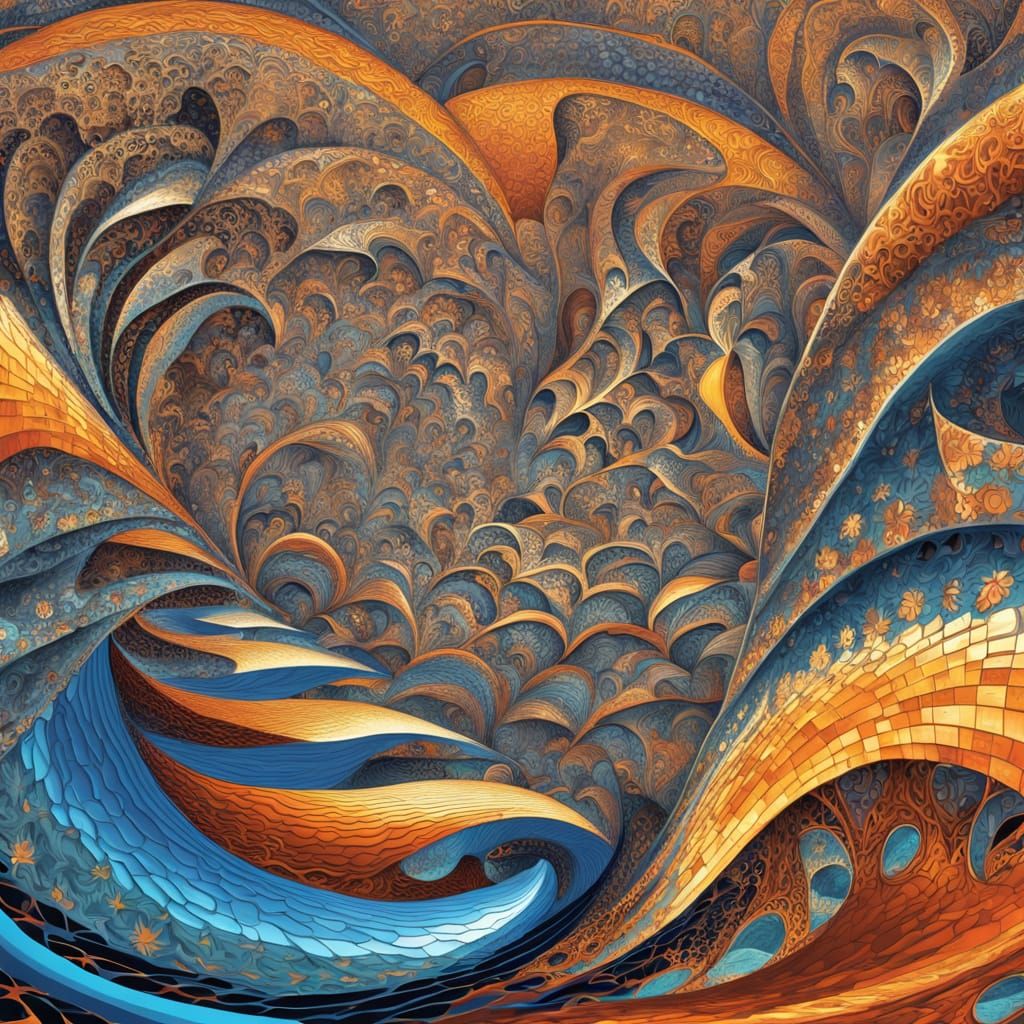 Mind-Bending Fractal Representation of the Fourth Dimension