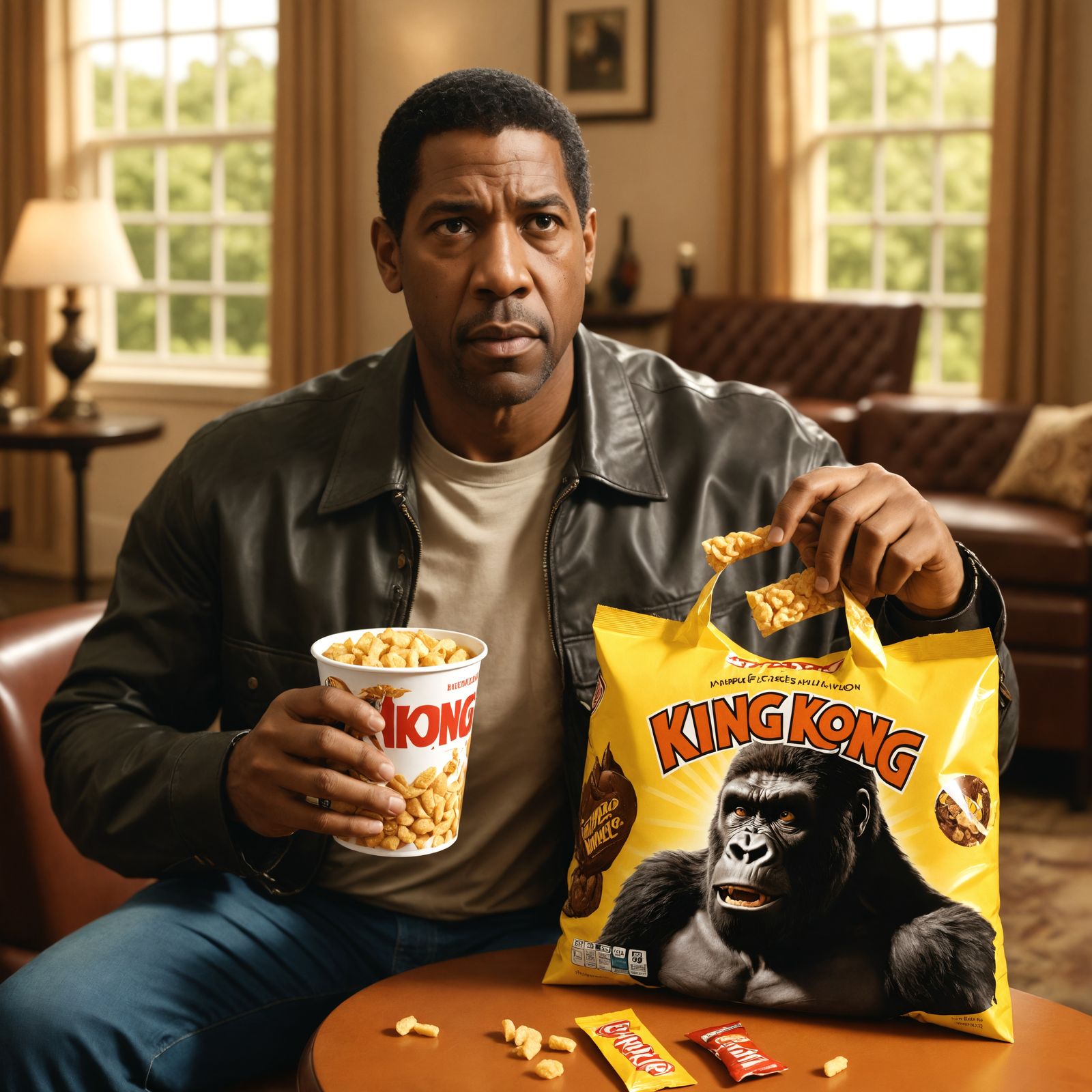 Denzel Washington 90's Commercial: Hyperrealistic King Kong ...