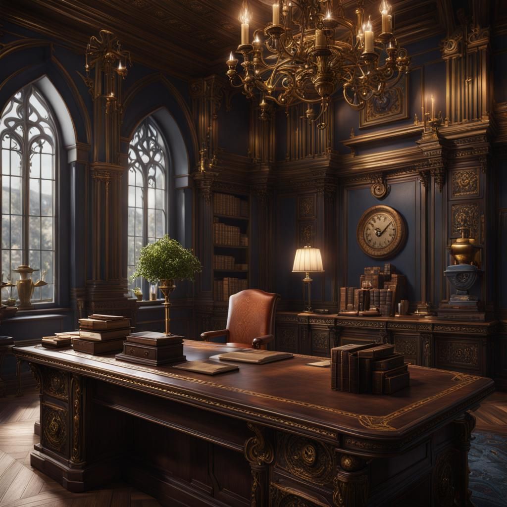 Minion Civil Servant in Detailed Matte Painting