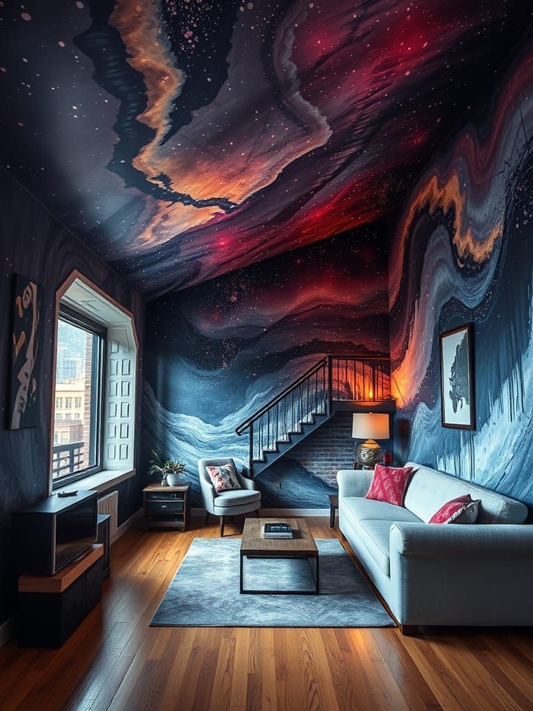 The Series of Lurches Between One Dramatic Pause and the Next with Vanishing Point Trompe L'oeils on Every Available Sur...