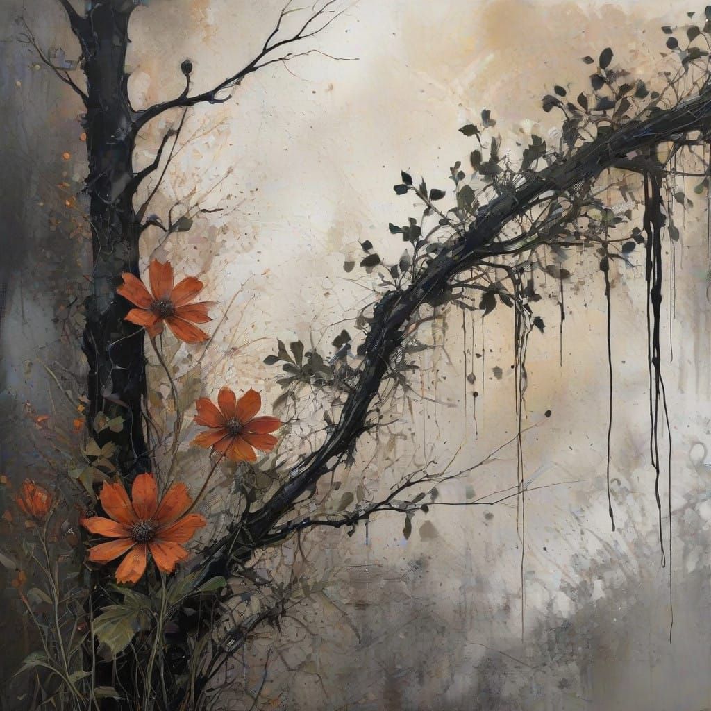 Forgotten Ruins in Dreamy Watercolor