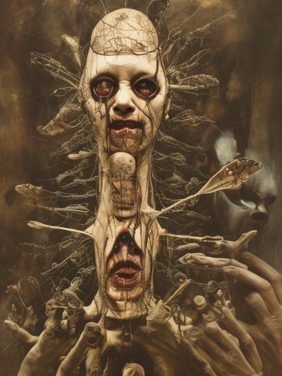 Surreal Dreamscape by Melmoth, Hess, Dautremer and Goya