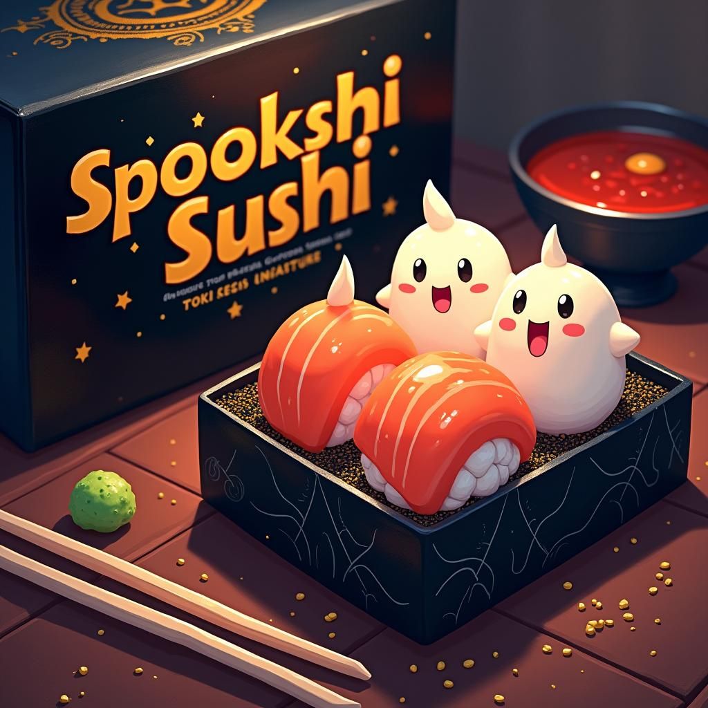 Halloween "Spookshi sushi"