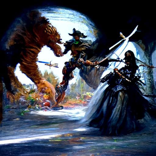 Fantasy Characters Battle