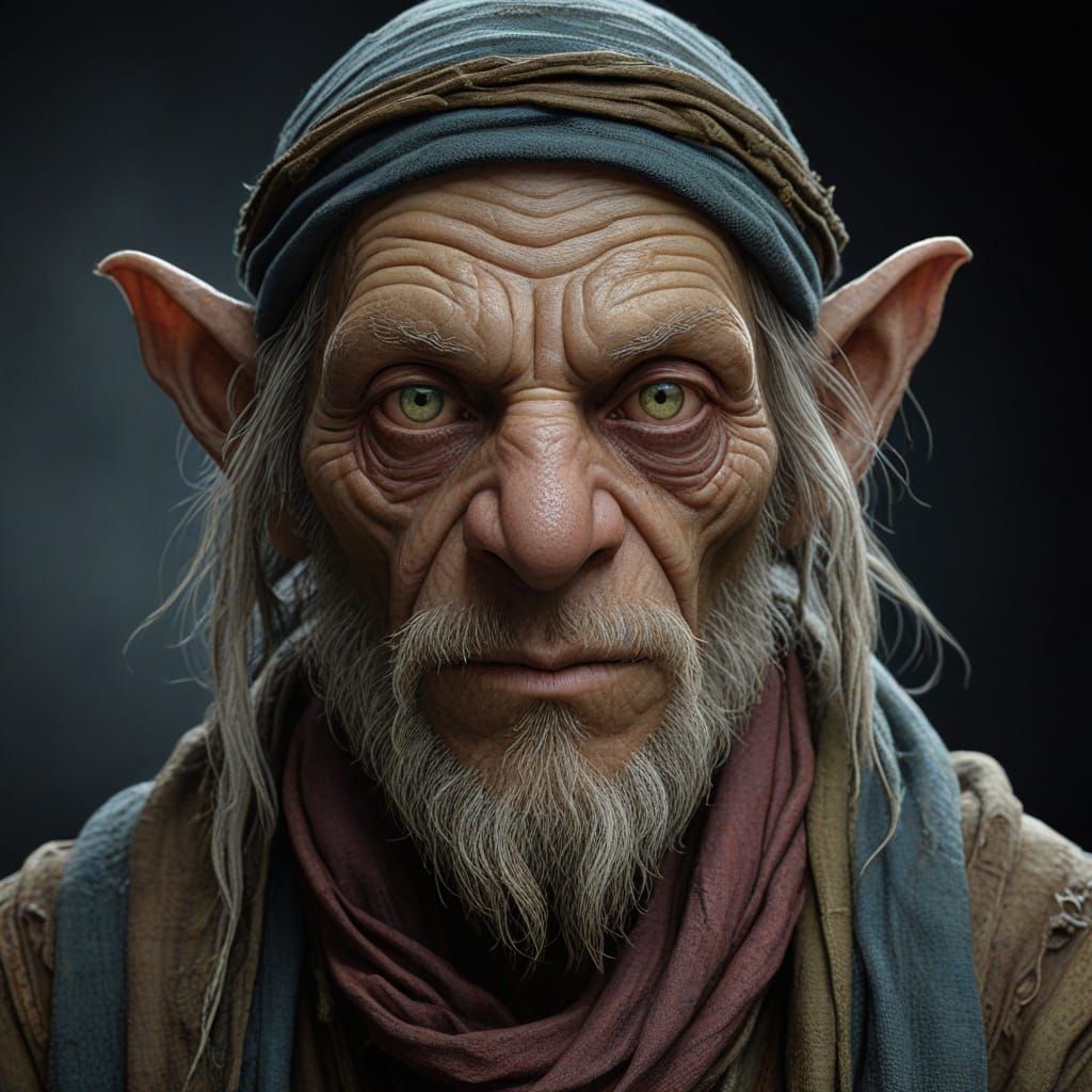 Goblin Druid in Triadic Colors