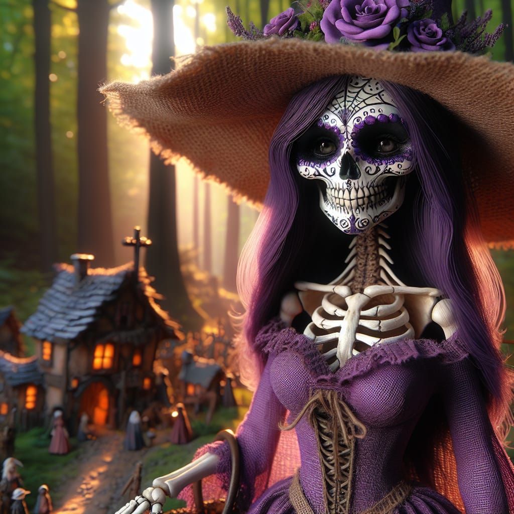 She Forgets Herself Amongst the Homely Dead