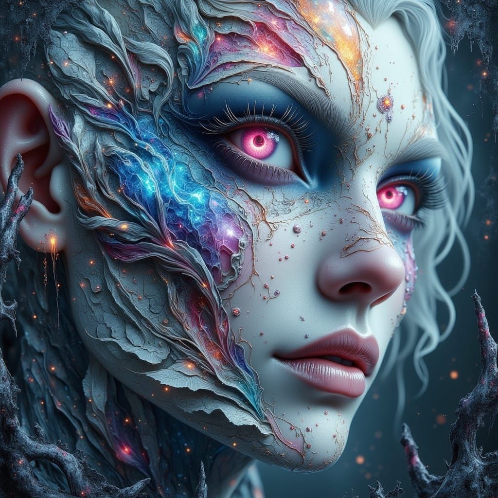 Fantastical Matte Painting with Deep Colors