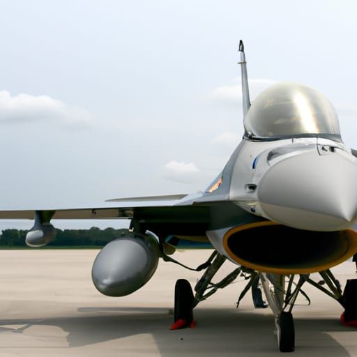 F-16 Fighting Falcon Realistic Rendering