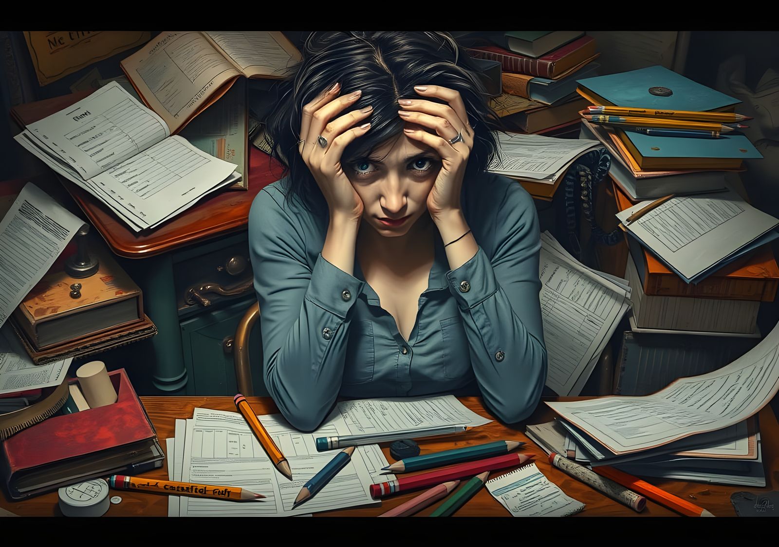 Abstract Conceptualization of Losing One's Mind