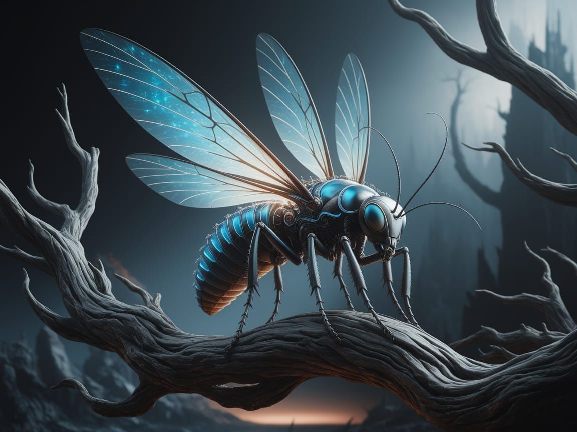 Mystical Insect of the Dark Realm