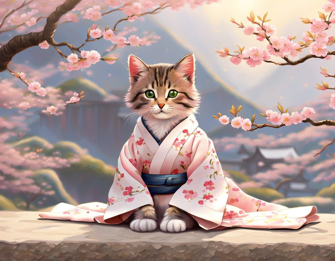 Kimono Kitten #5