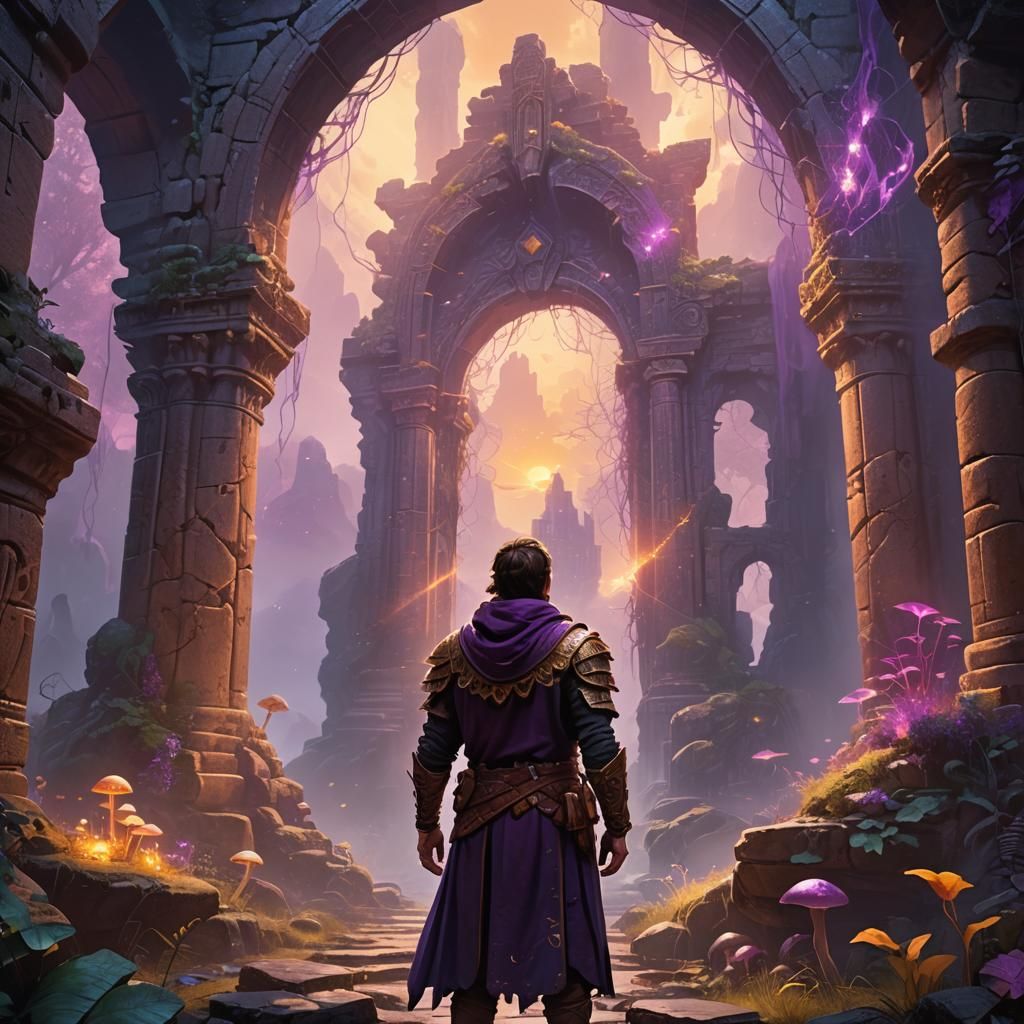 Mystical Portal: Fantasy Art Adventure in Unreal Engine