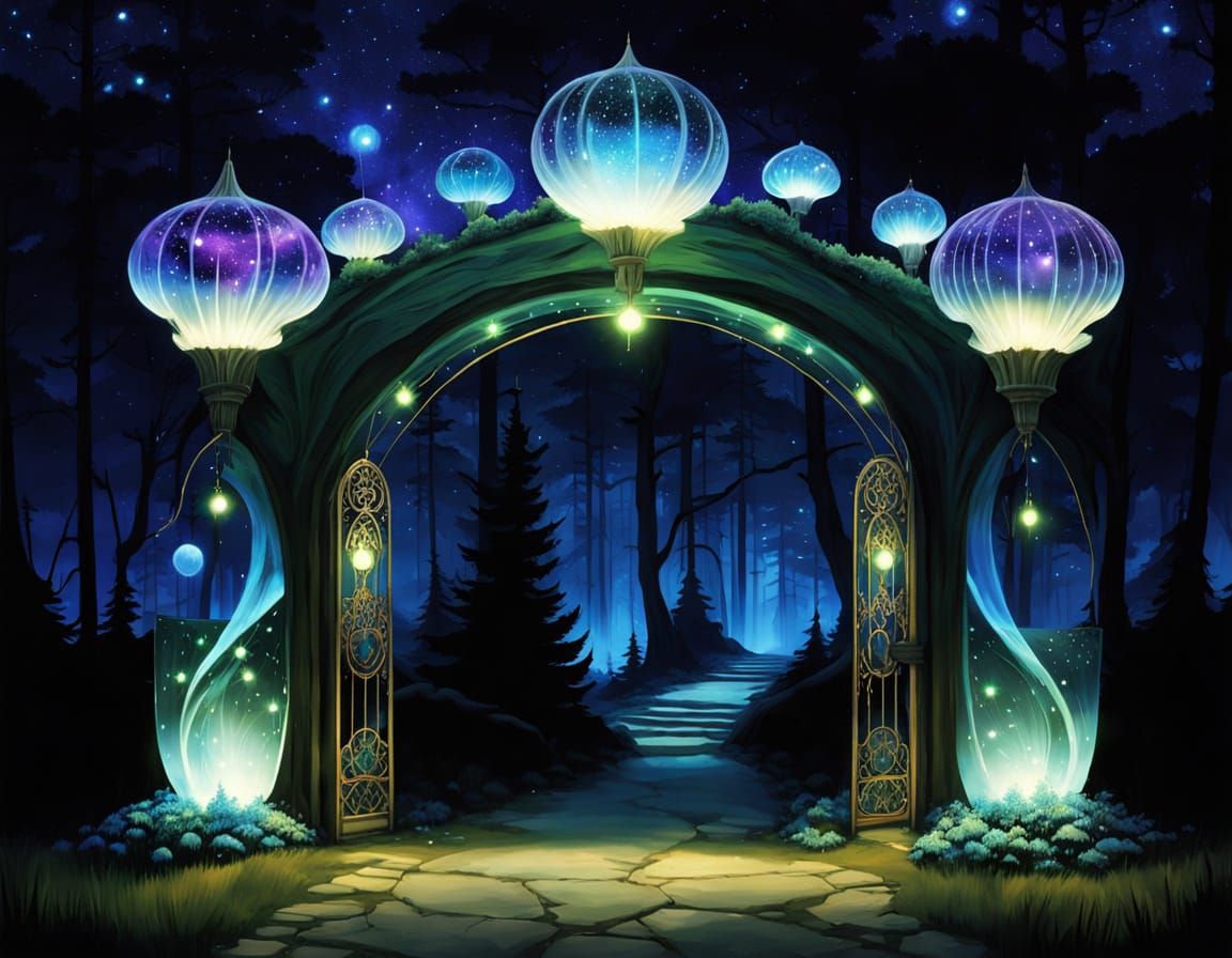 Crystal Castle Entrance in Stardust Winds