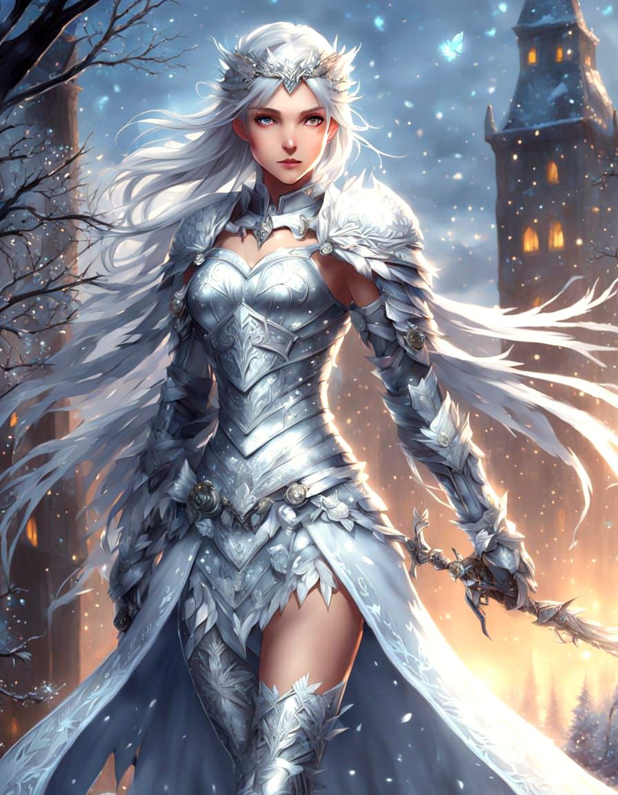 Chaos Goddess in Elegant Armor