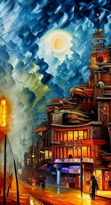 Well-Formed Lady in Cubist Surrealist Style