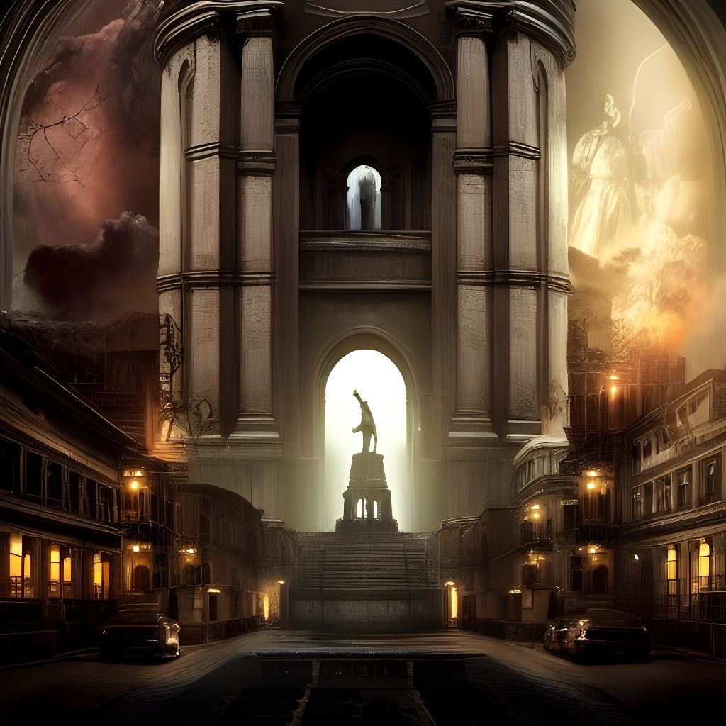 Epic Constantine Digital Matte Painting