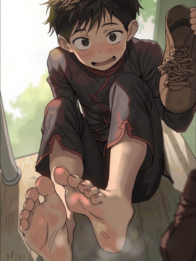 Eerie Woman in Darkened Landscape