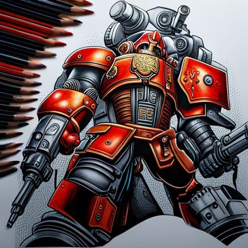 Mom make a Warhammer character II