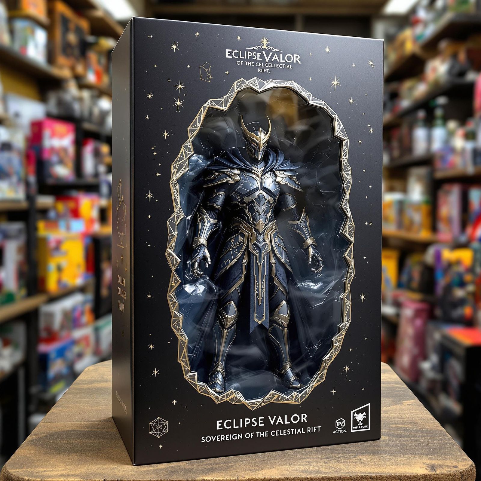 Eclipse Valor: Sovereign of the Celestial Rift Action Figure...