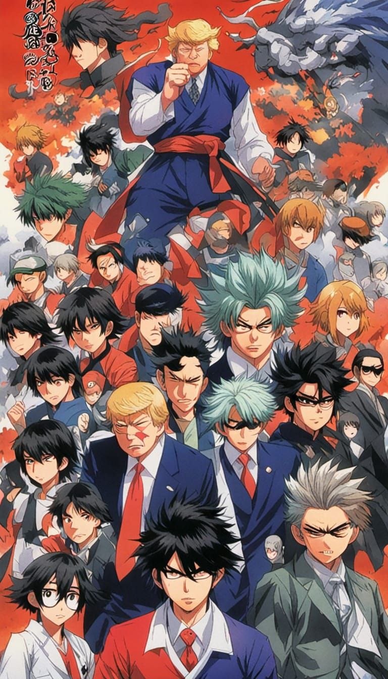 President Trump Transforms into Super Great Saiyaman in Vibr...