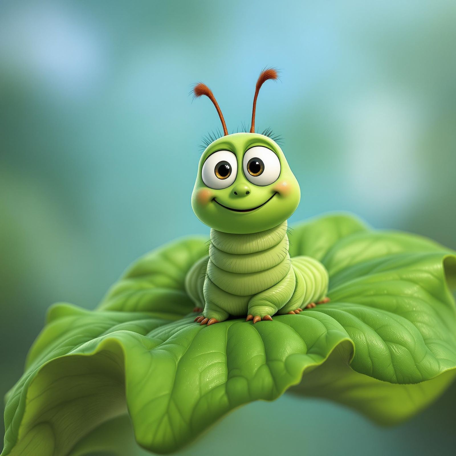 Excited Caterpillar 3