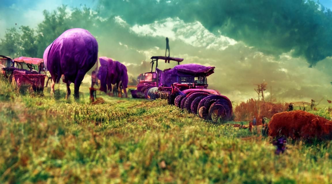 Magenta Farm Life in Epic Detail