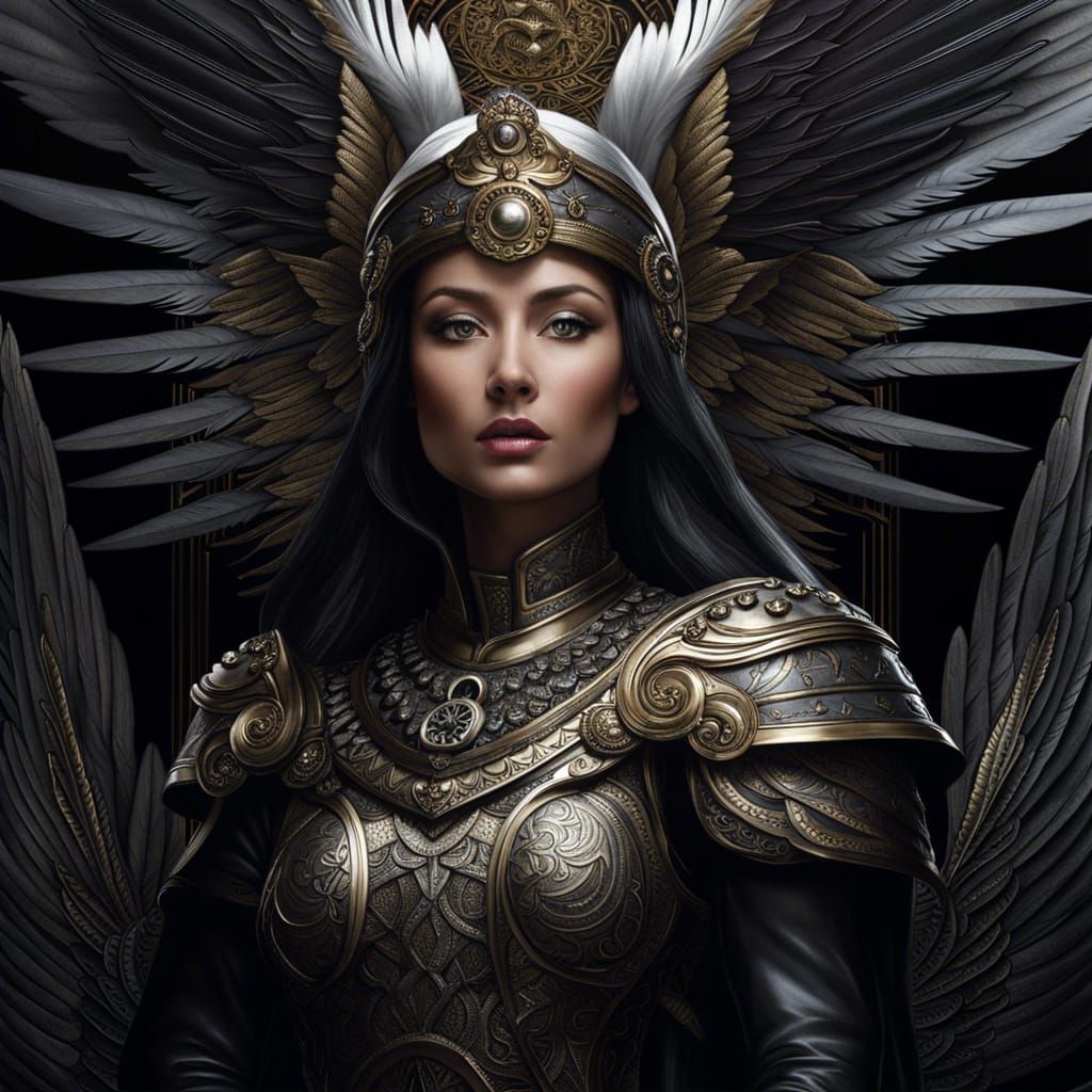 Angel of Death in Armor