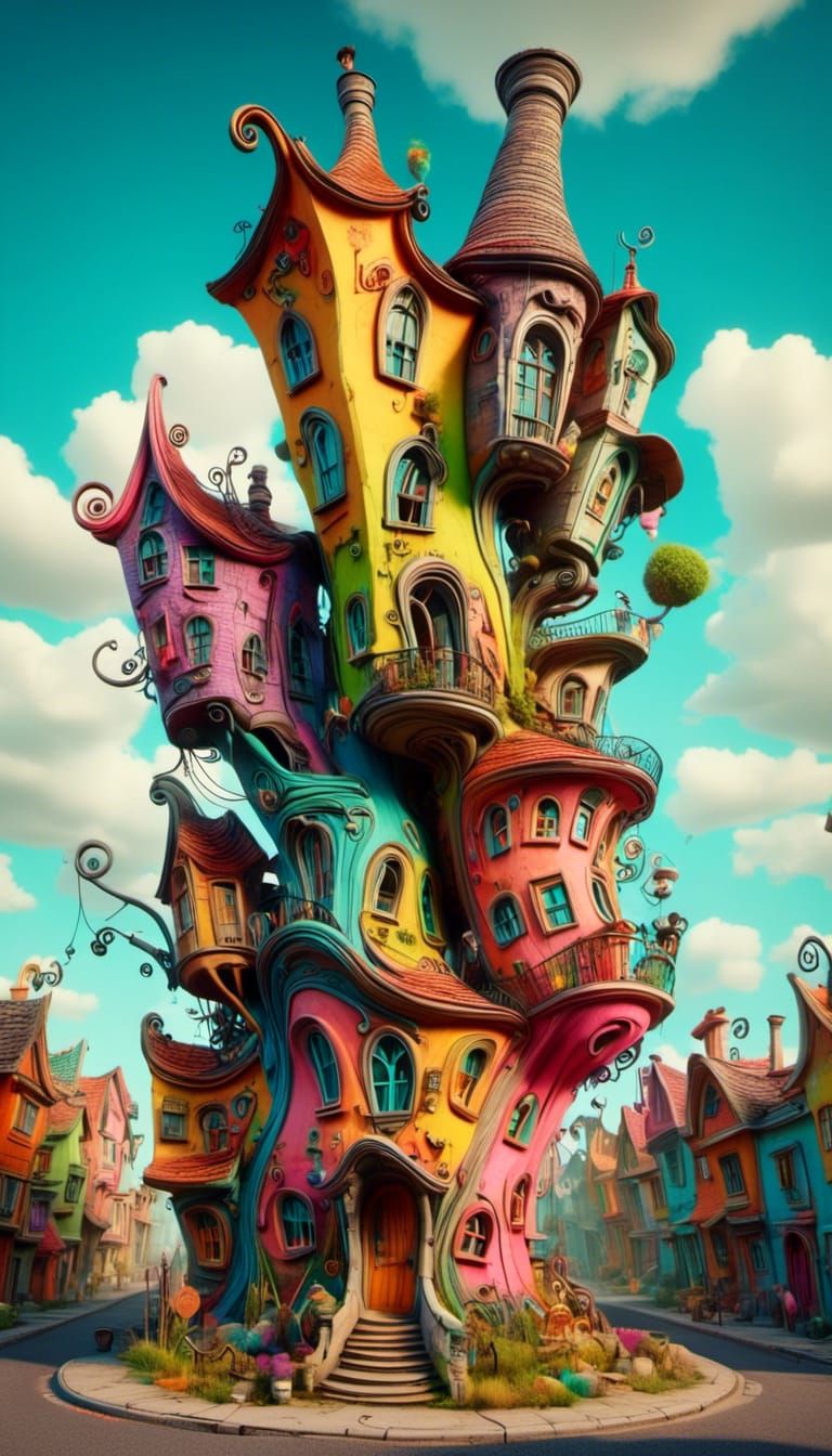 The Wacky Houses of Wackytown