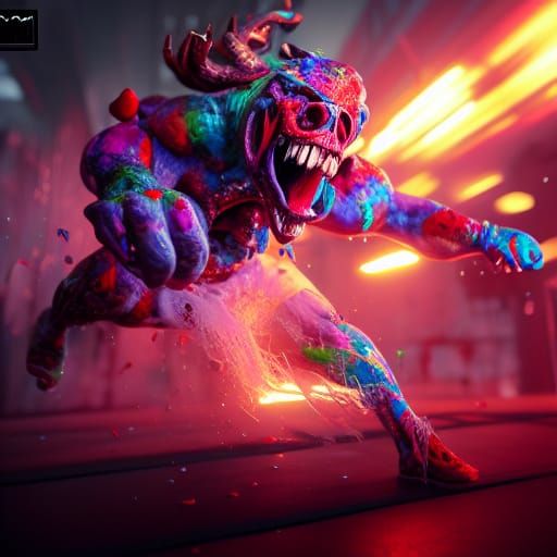 Intricate Hyperdetailed Mayhem Concept Art in 8k Resolution