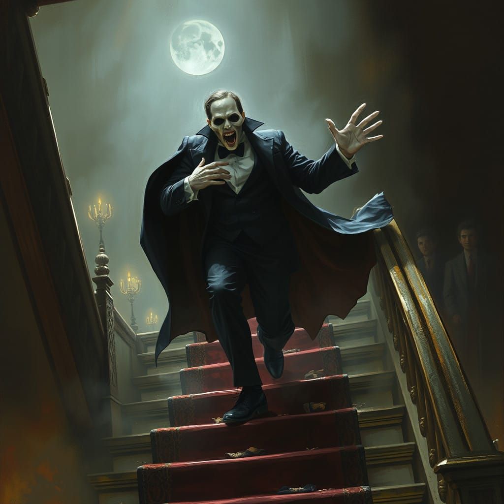 The Phantom of the Opera Descends in Dark Majesty