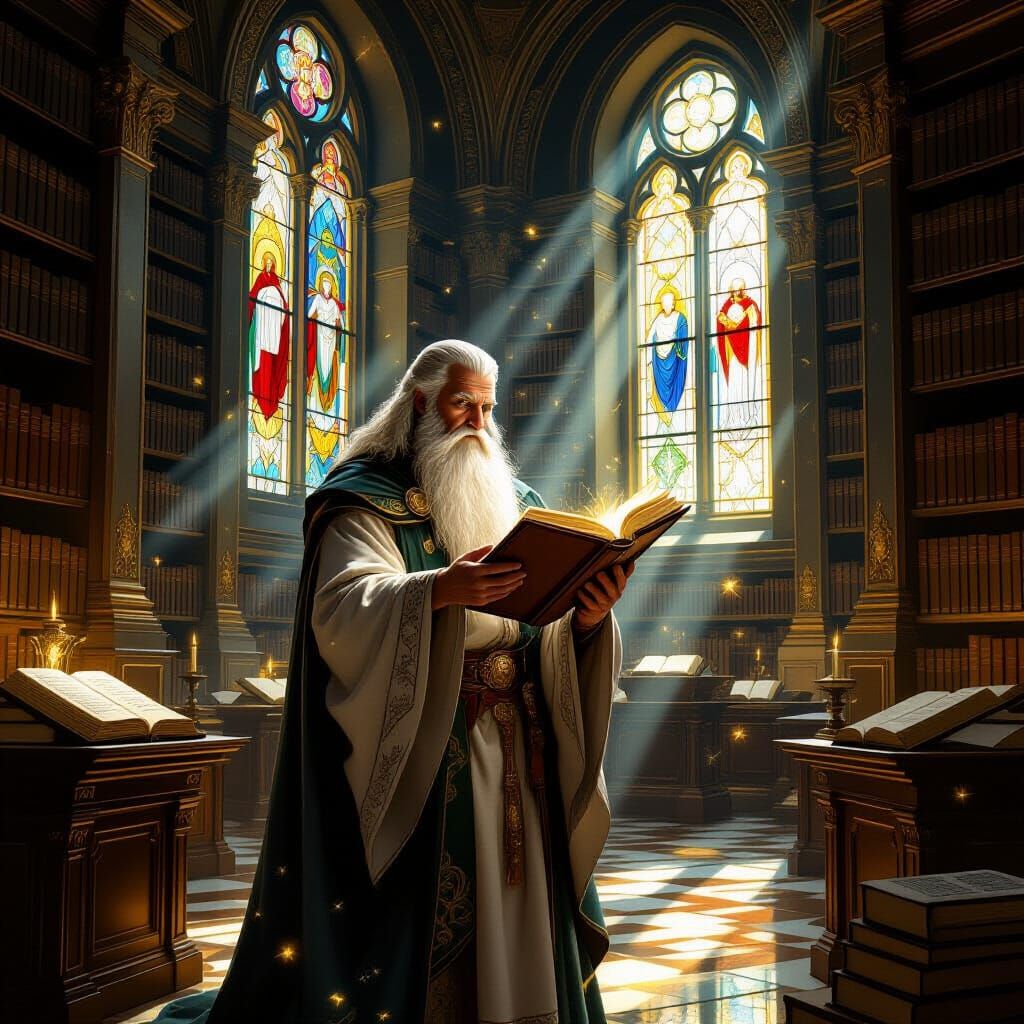 Julianos the Aedra: God of Wisdom as an Old Sage