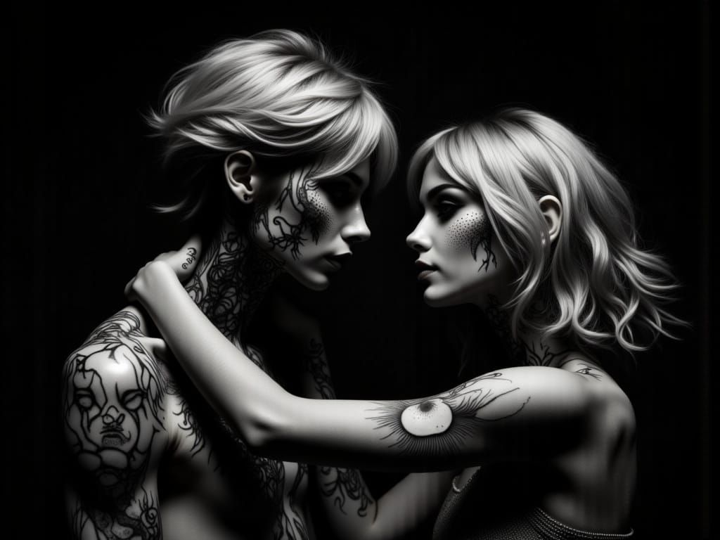 Ethereal Anatomy in Dynamic Color Interaction