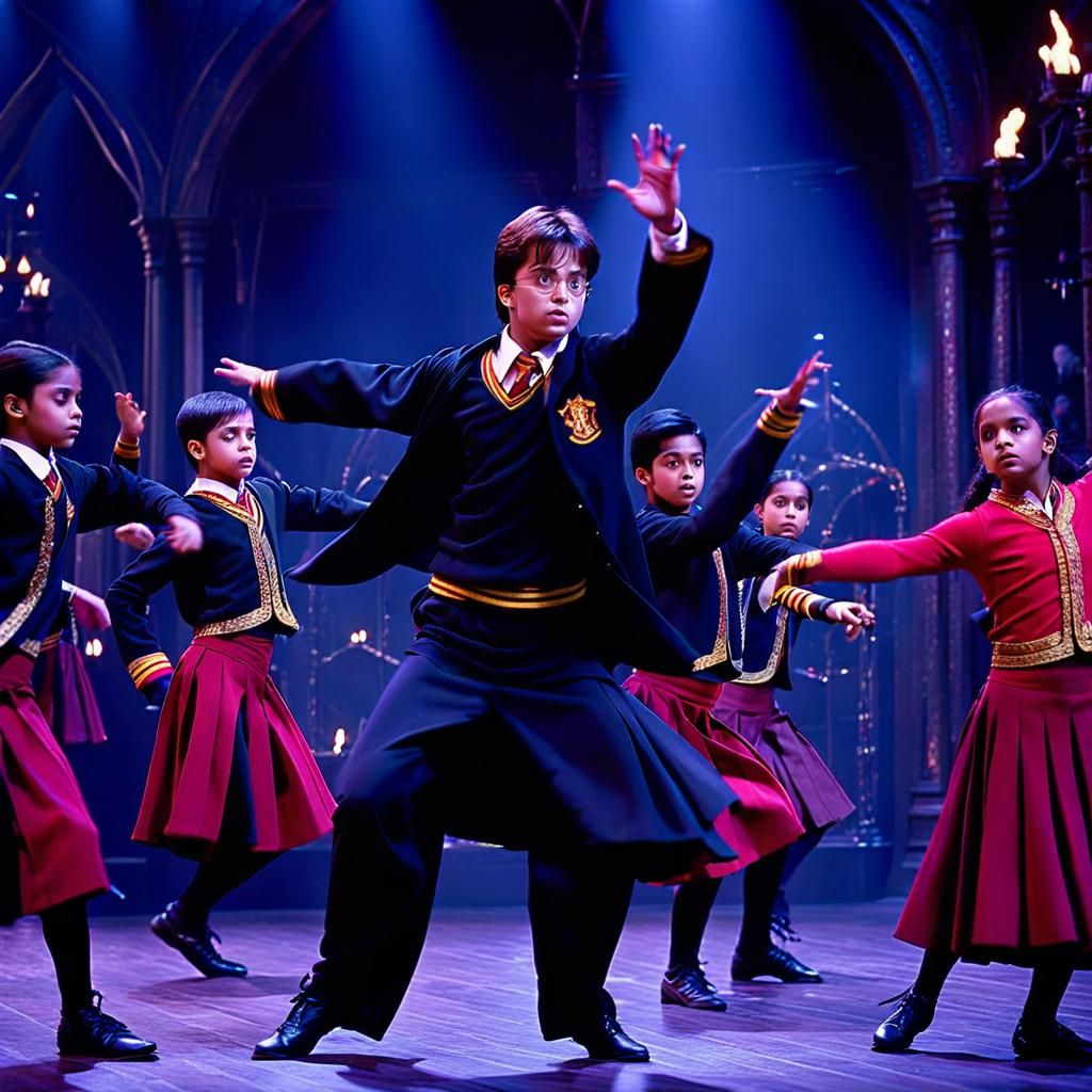 Bollywood Harry Potter Musical Screencap