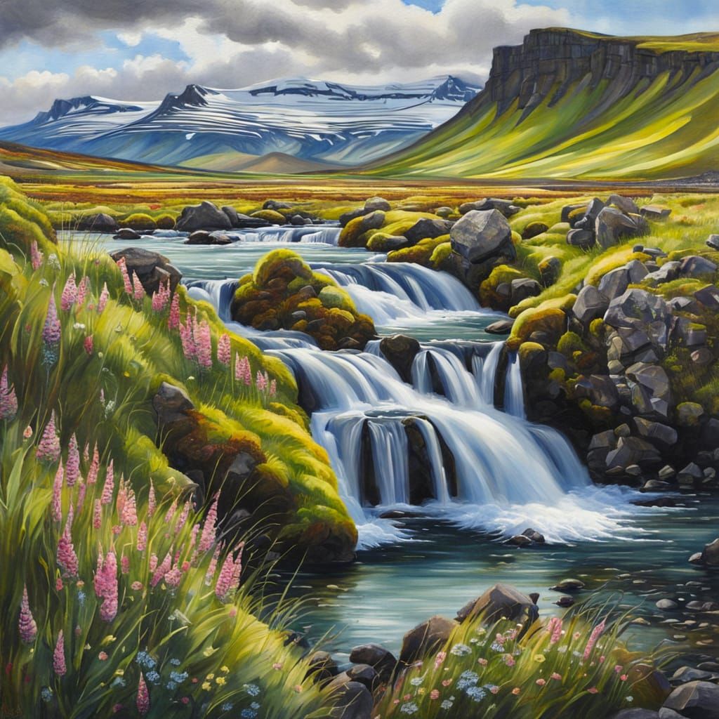 Springtime in Iceland