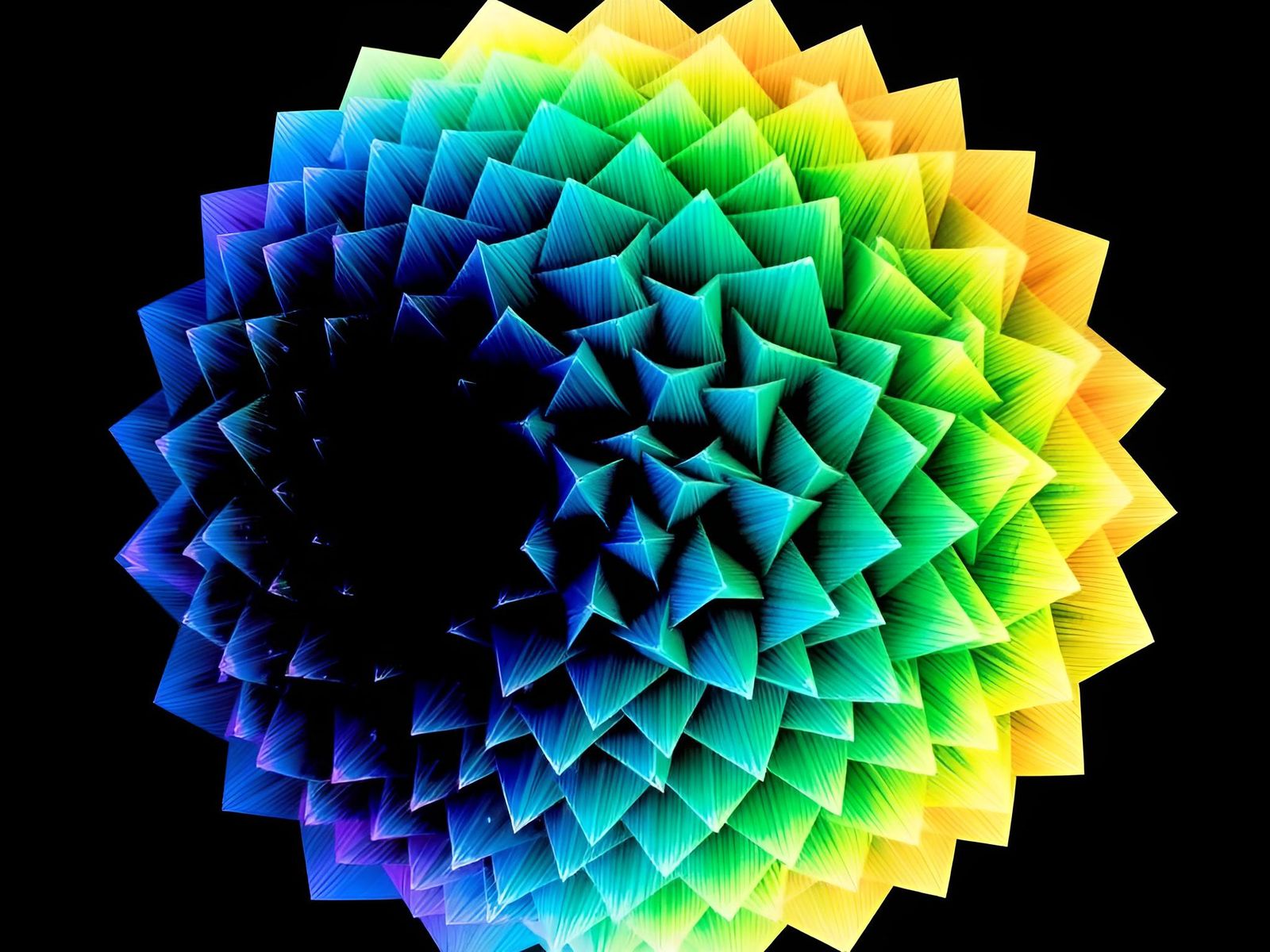 Complex Visual Interference Pattern Visualization