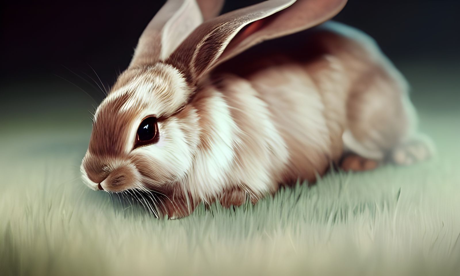 Detailed Bunny Rabbit in Fractal Style