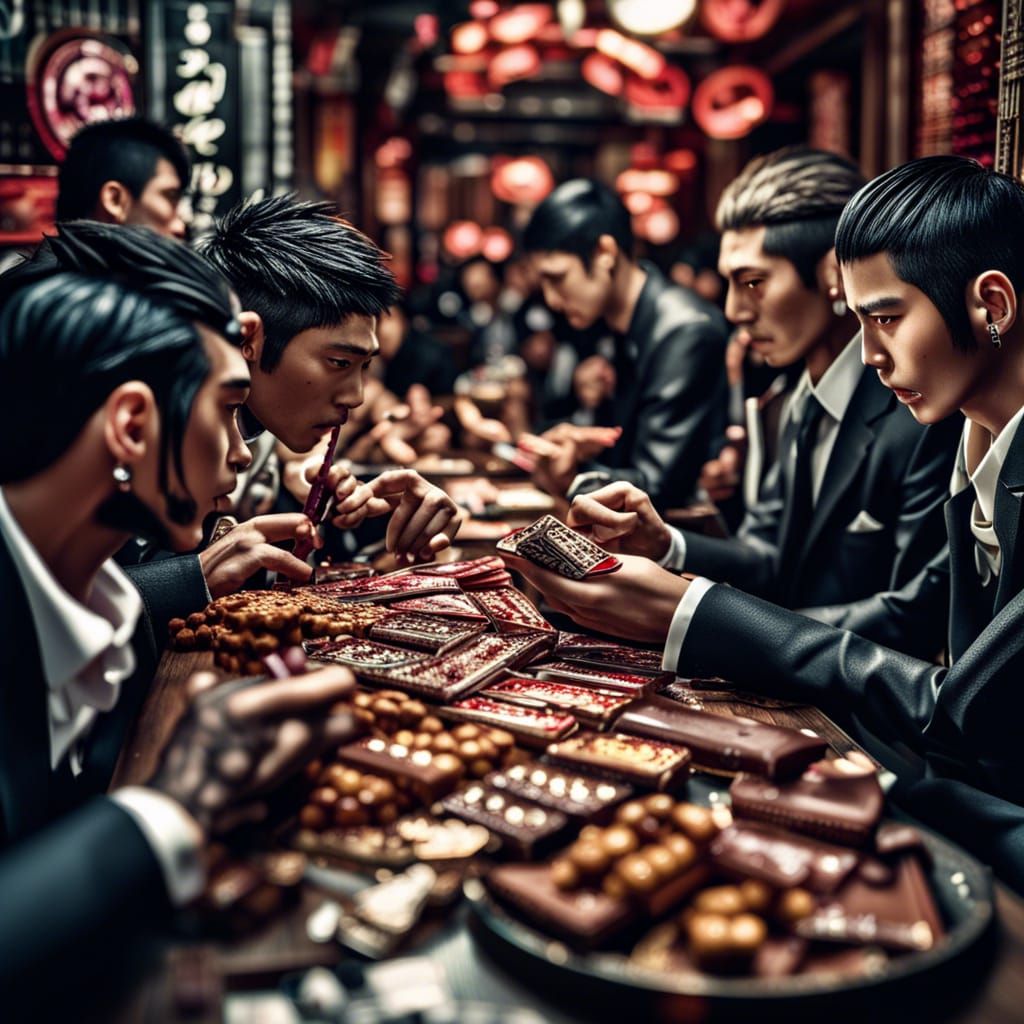 Fantasy World: Yakuza and Mafia Share KitKats