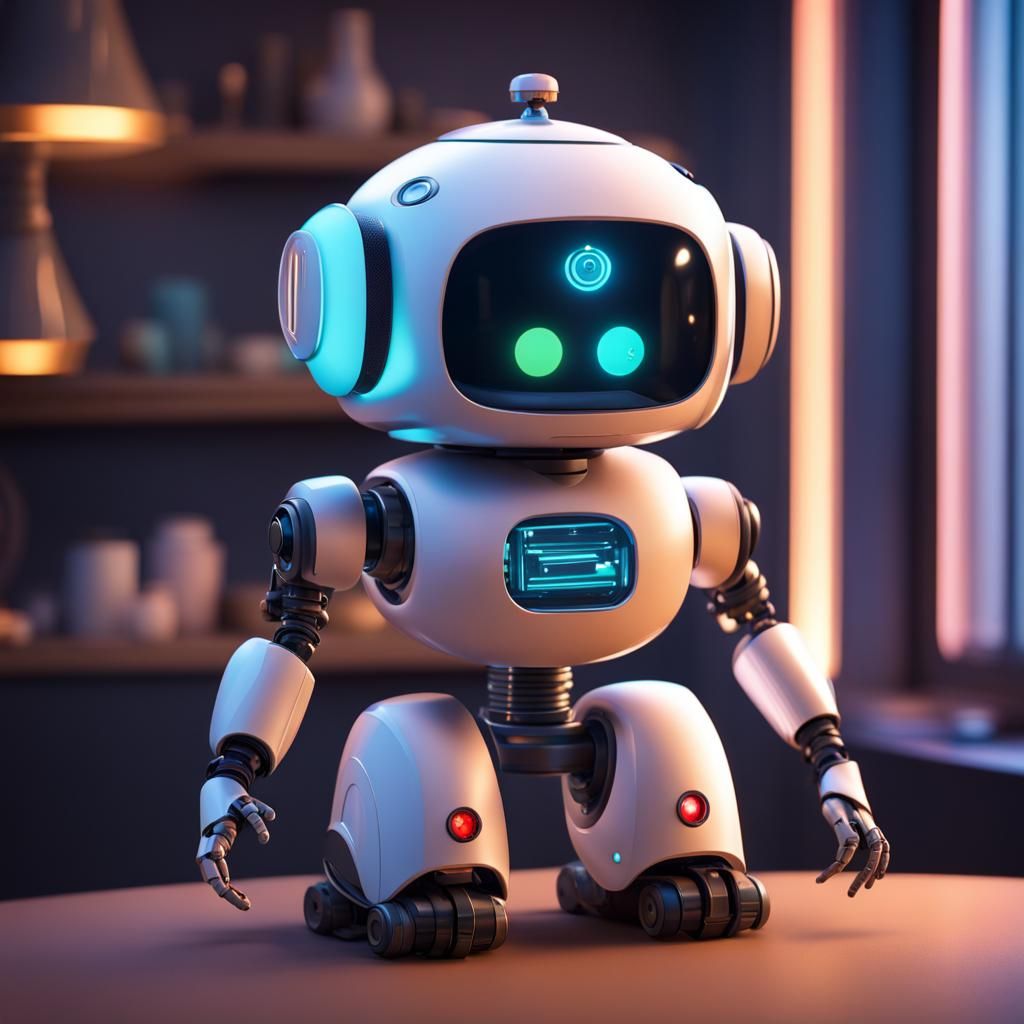 Futuristic Robot Butler Sounds the Alarm