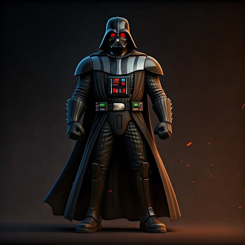 Darth Vader as Menacing Equestria Girl