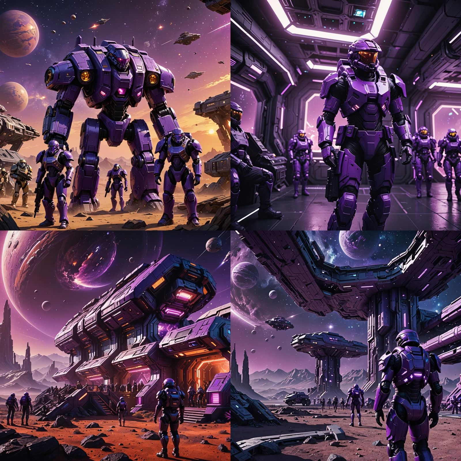 Purple Terran Base 🐺