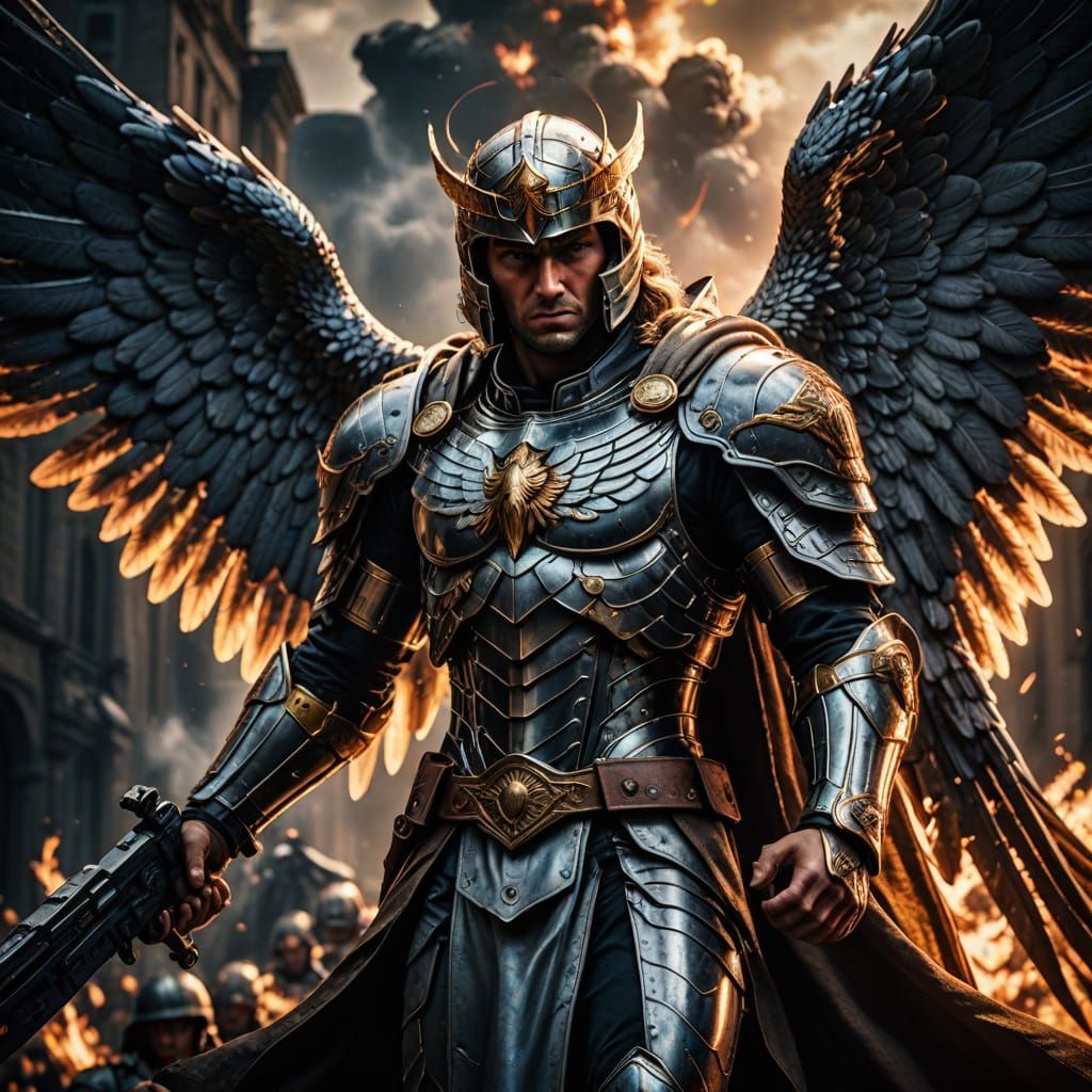 Hyperrealistic Archangel Defends Against Attacks