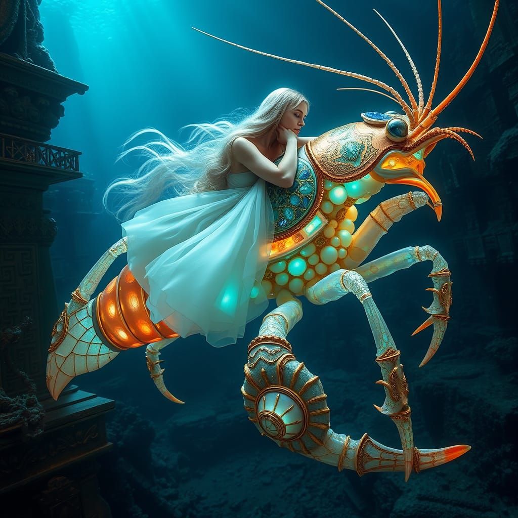 Mantis Shrimp Kalypsis in Sunken City Ruins