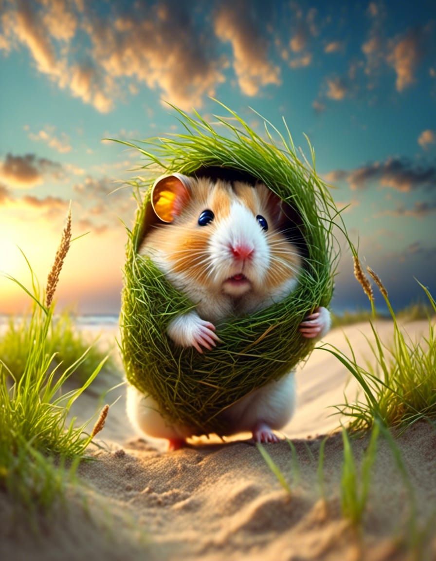Seagrass hamster