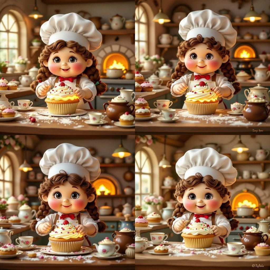 Cabbage Patch Kid Chef in Magical Bakery