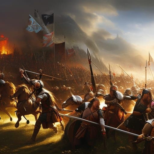 Vikings invade Britain