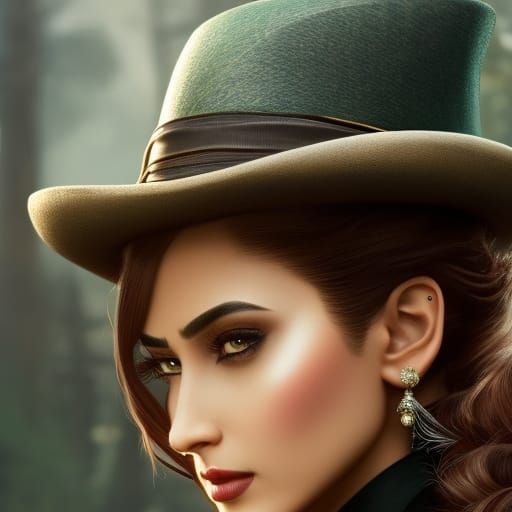 Steampunk Bombay Detective in Victorian Suit