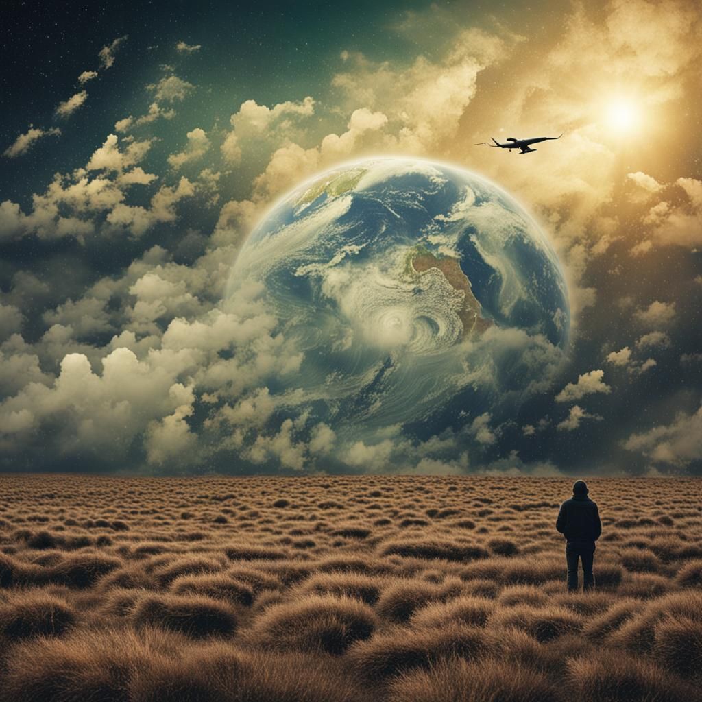 Dust in the Wind: An Ethereal Landscape