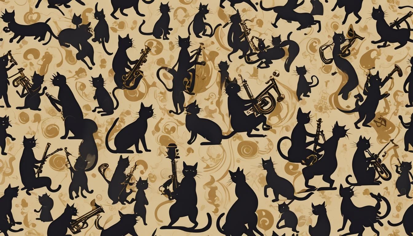 Cats Play Jazz: Silhouette Animation in Deep Color